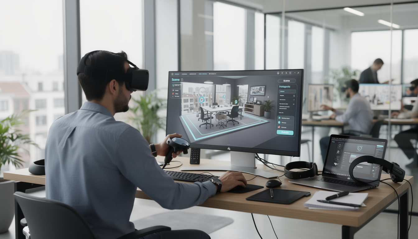 Comment créer une visite virtuelle 3D pour un espace professionnel ?