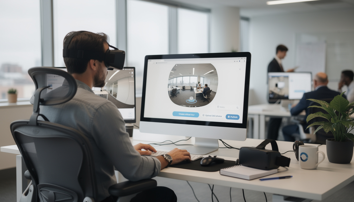 Comment créer une visite virtuelle professionnelle efficace