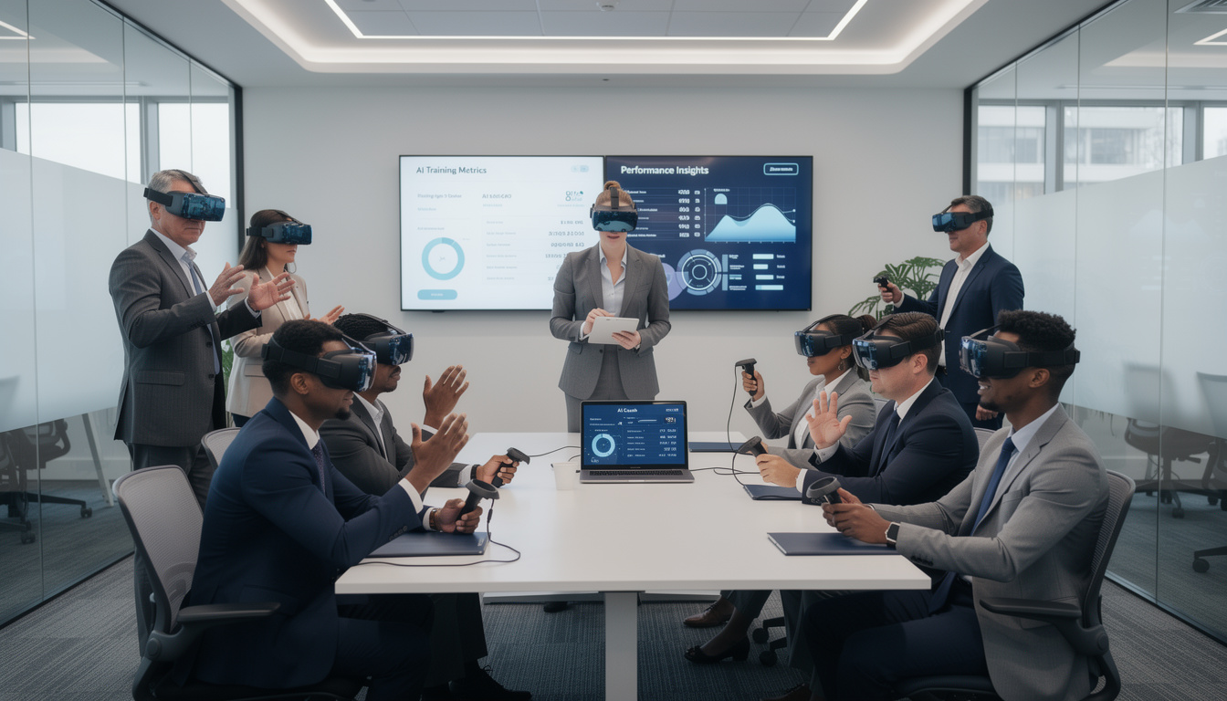 Comment l’IA transforme les simulations immersives en entreprise