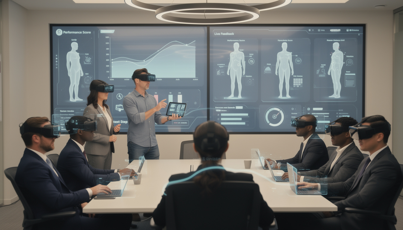 Comment l’IA transforme les simulations immersives en entreprise