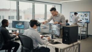 Comment l’IA transforme les simulations immersives en entreprise