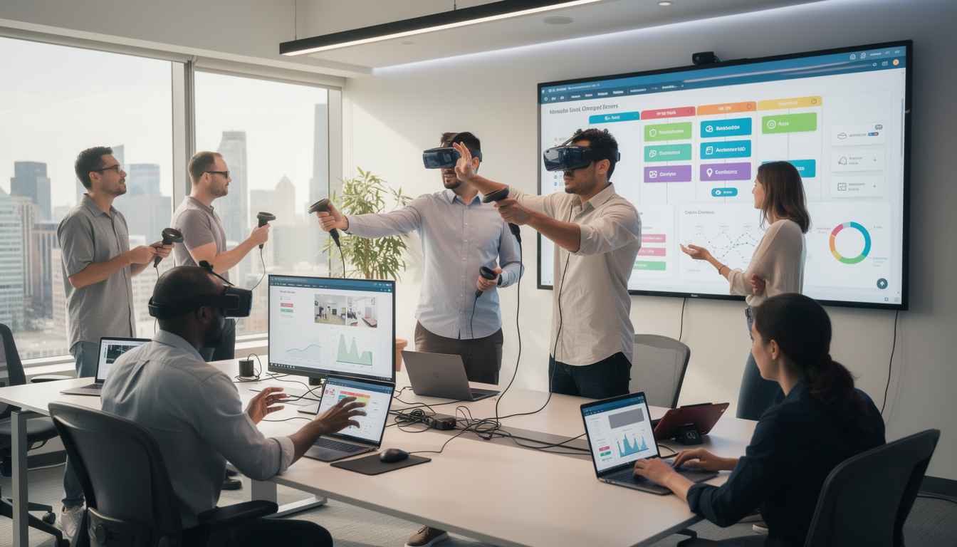 découvrez les véritables coûts d'un projet de réalité virtuelle en entreprise, de la conception à la mise en œuvre, et comment optimiser votre investissement.