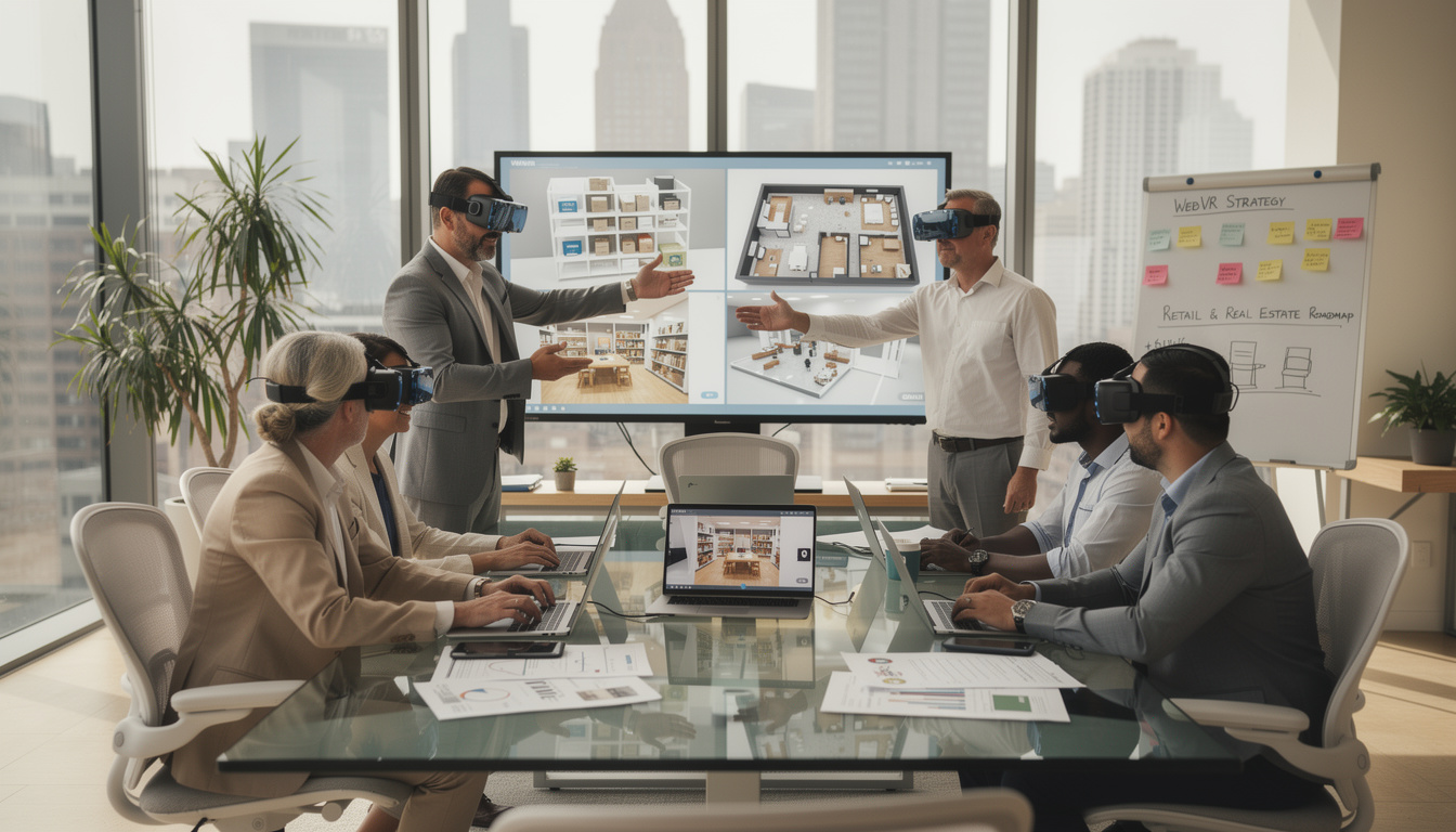 découvrez comment l’immobilier et le retail utilisent la webvr pour offrir des expériences immersives et faciliter la vente à distance, révolutionnant ainsi leurs méthodes commerciales.