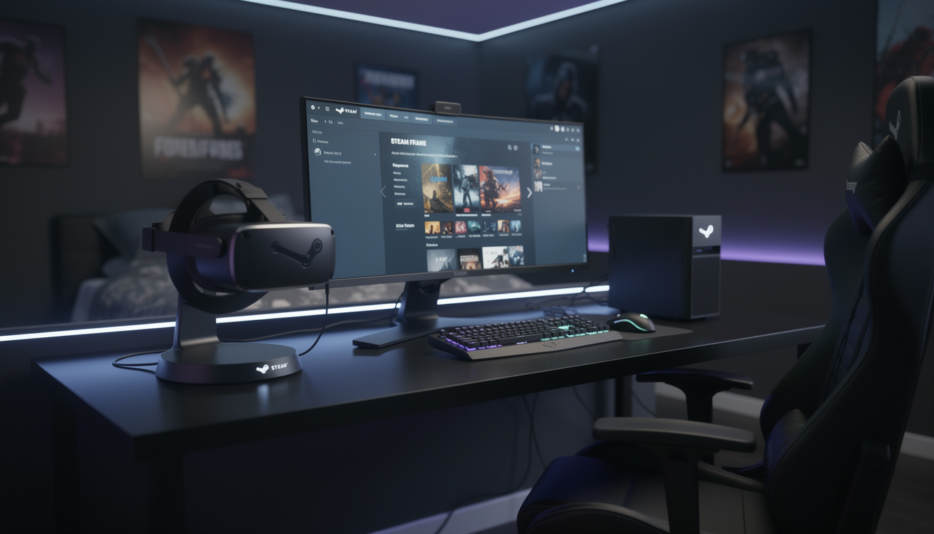 valve annonce la sortie estivale de steam frame et steam machine, apportant une nouvelle expérience de jeu sur pc avec des performances optimisées et un design innovant.