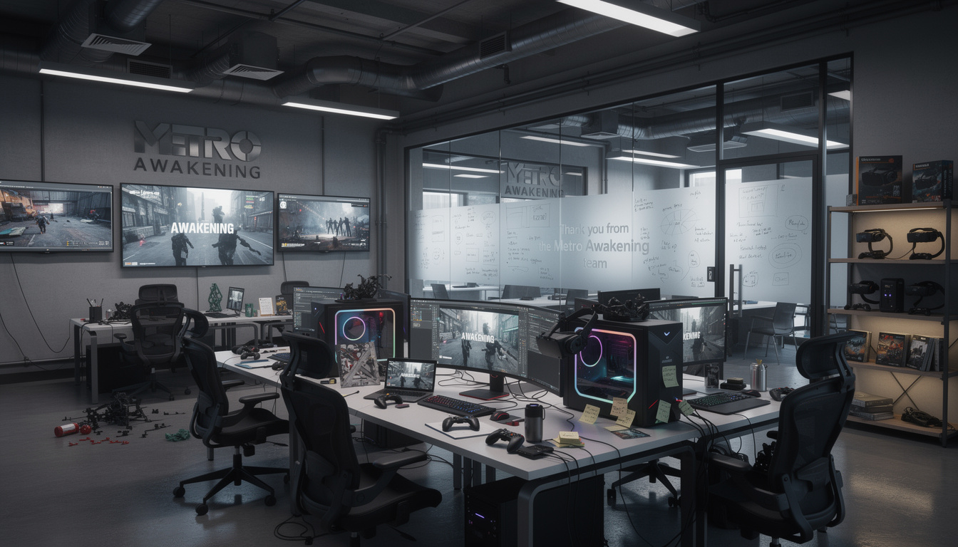 vertigo games annonce la fermeture du studio responsable de 'metro awakening' en raison des difficultés rencontrées sur le marché de la réalité virtuelle.